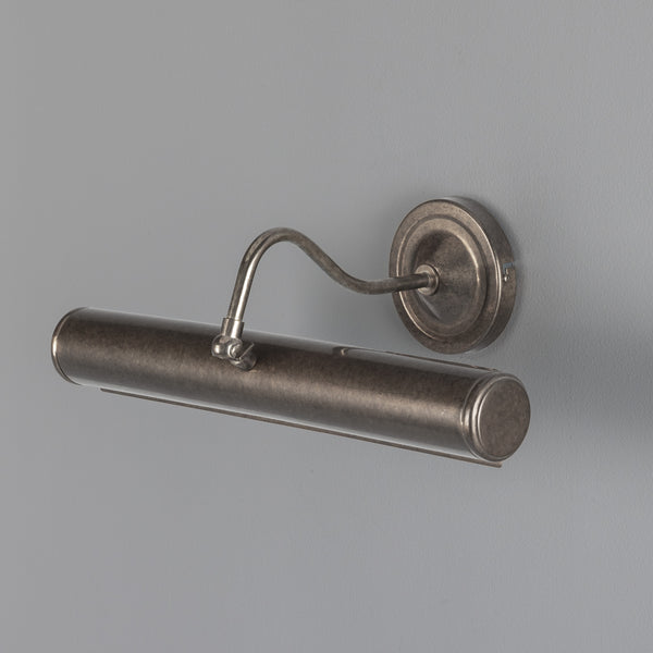 Elle Solid Brass Picture Light in Antique Silver