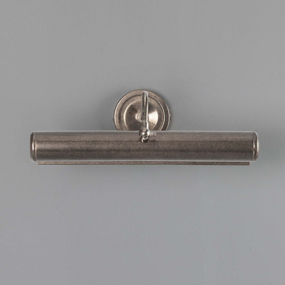 Elle Solid Brass Picture Light in Antique Silver