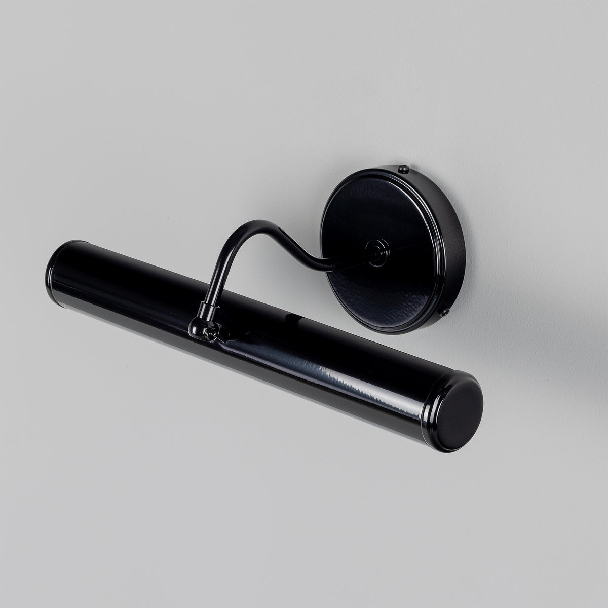 Elle Solid Brass Picture Light in Gloss Black