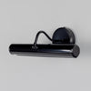 Elle Solid Brass Picture Light in Gloss Black