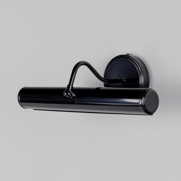 Elle Solid Brass Picture Light in Gloss Black