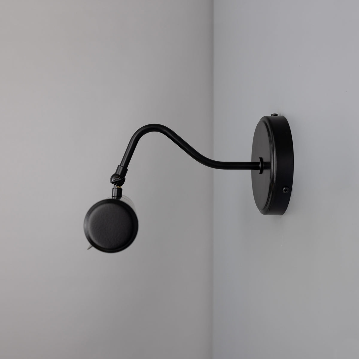 Elle Solid Brass Picture Light in Matte Black