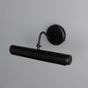 Elle Solid Brass Picture Light in Matte Black