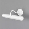 Elle Solid Brass Picture Light in Gloss White