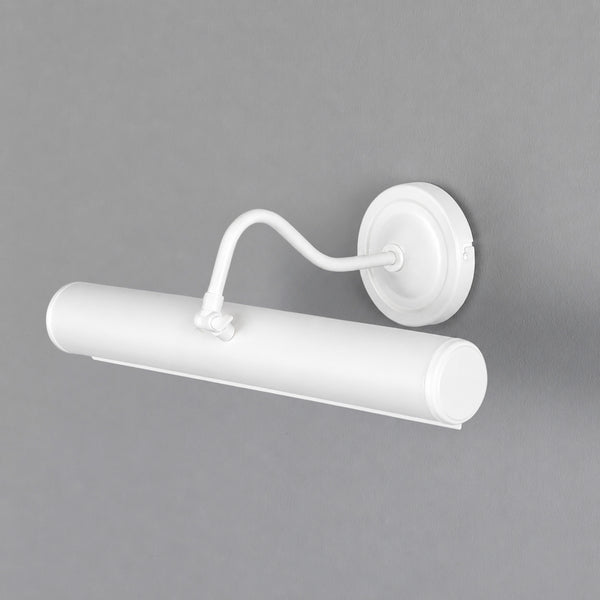 Elle Solid Brass Picture Light in Gloss White