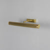 Cambridge Adjustable Reeded 505mm Solid Brass Picture Light in Polished Brass
