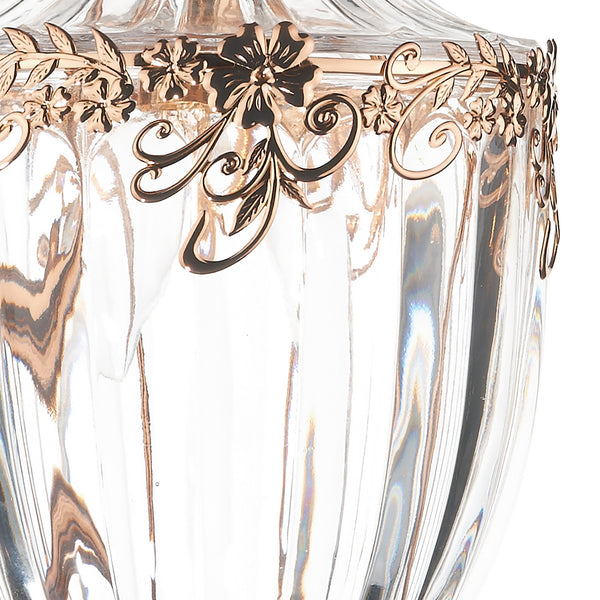 Ottoman Glass Pendant with Gold Filagree