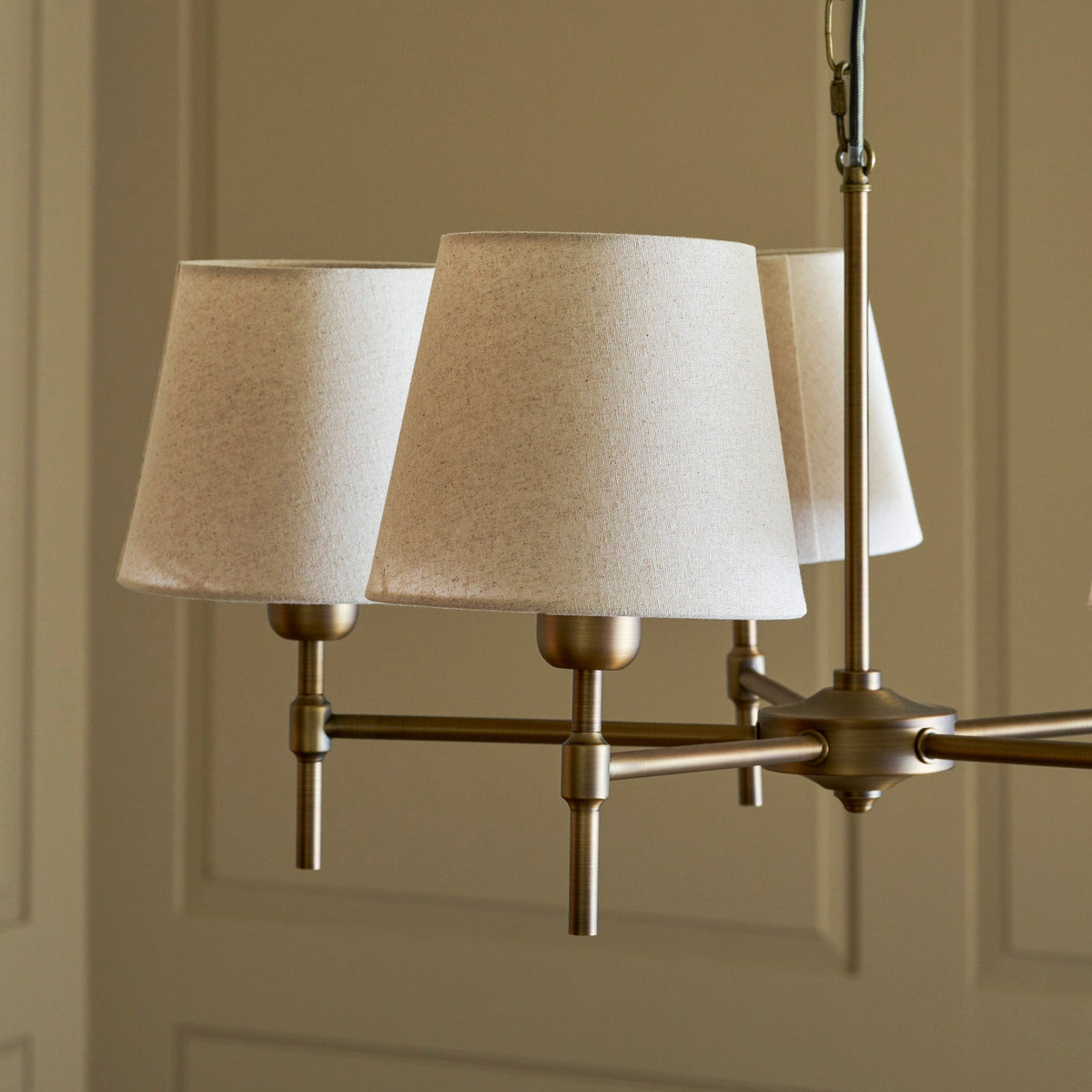 Peartree 5 Light Pendant in Antique Bronze