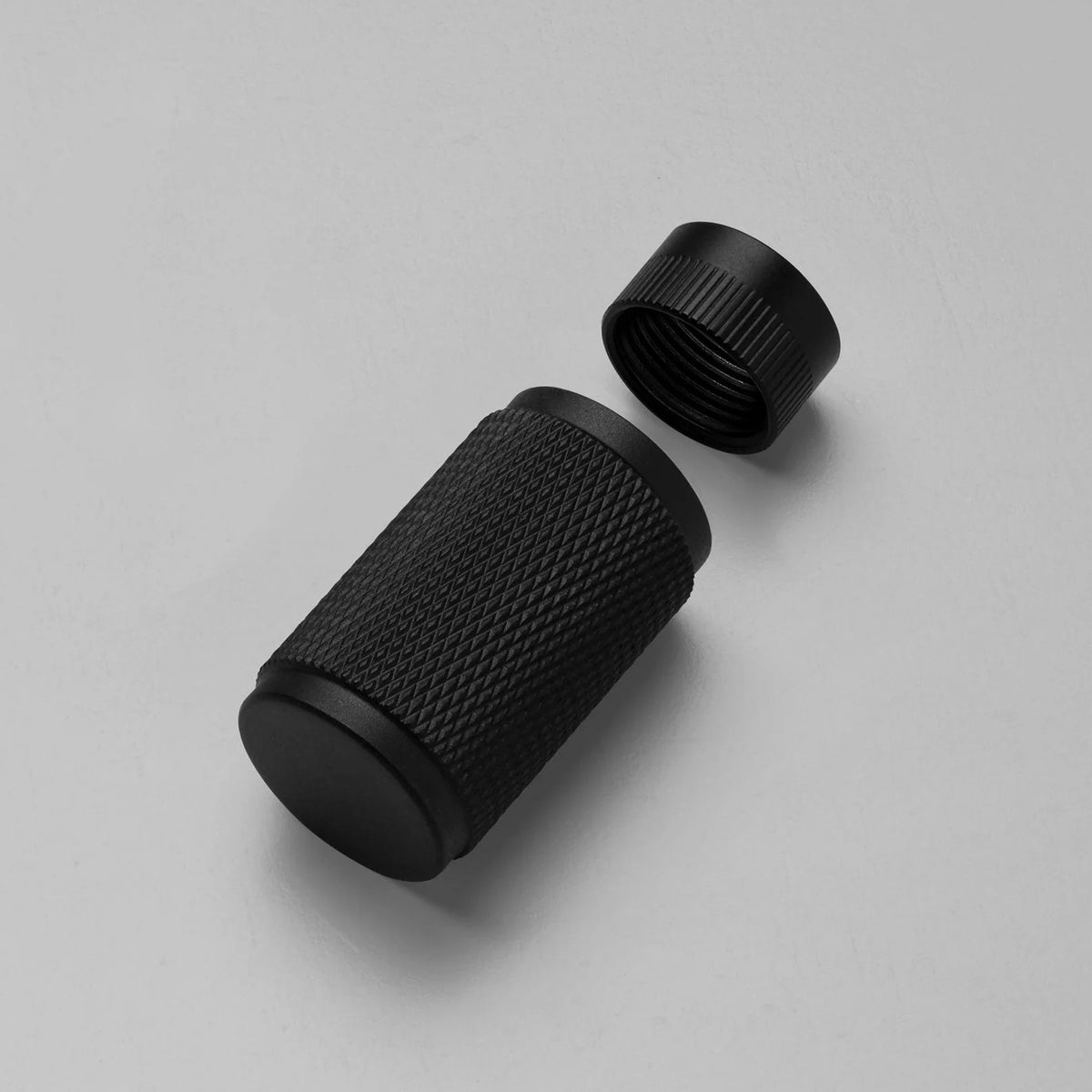 Cross Cut Knurled Dimmer Detail Kit in Black