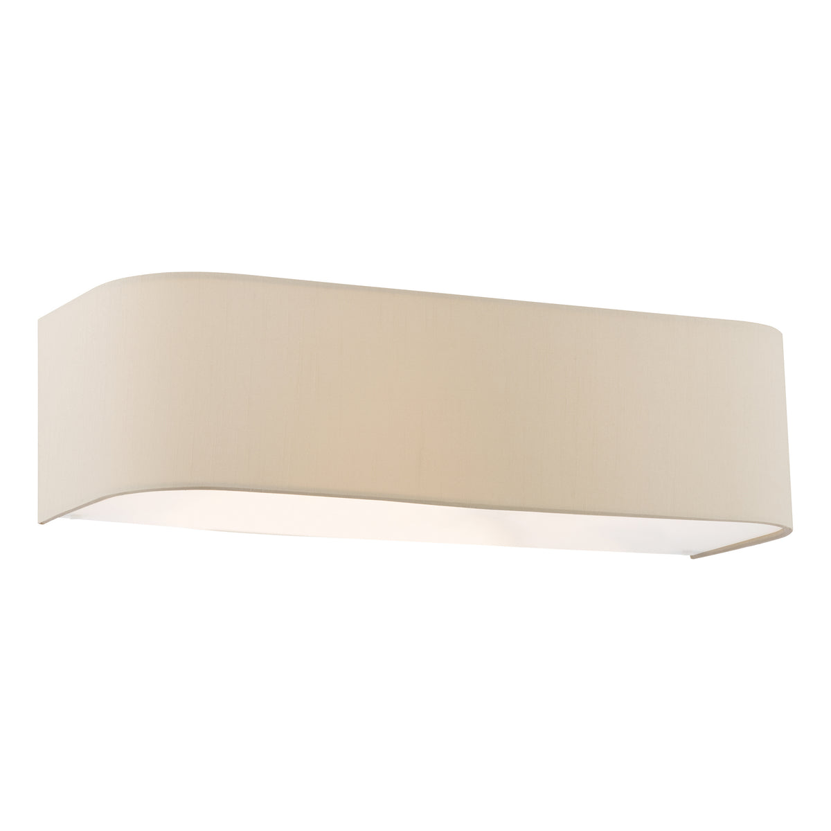 Ronda Wall Light with Taupe Silk Shade