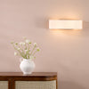 Ronda Wall Light with Taupe Silk Shade