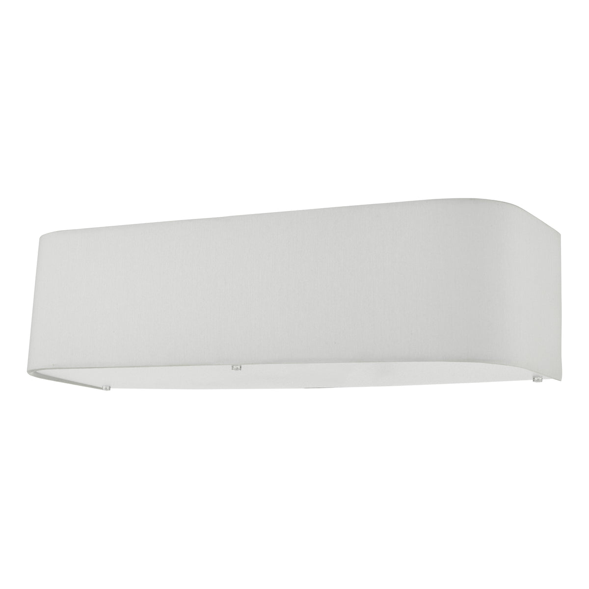 Ronda Wall Light with White Faux Silk Shade