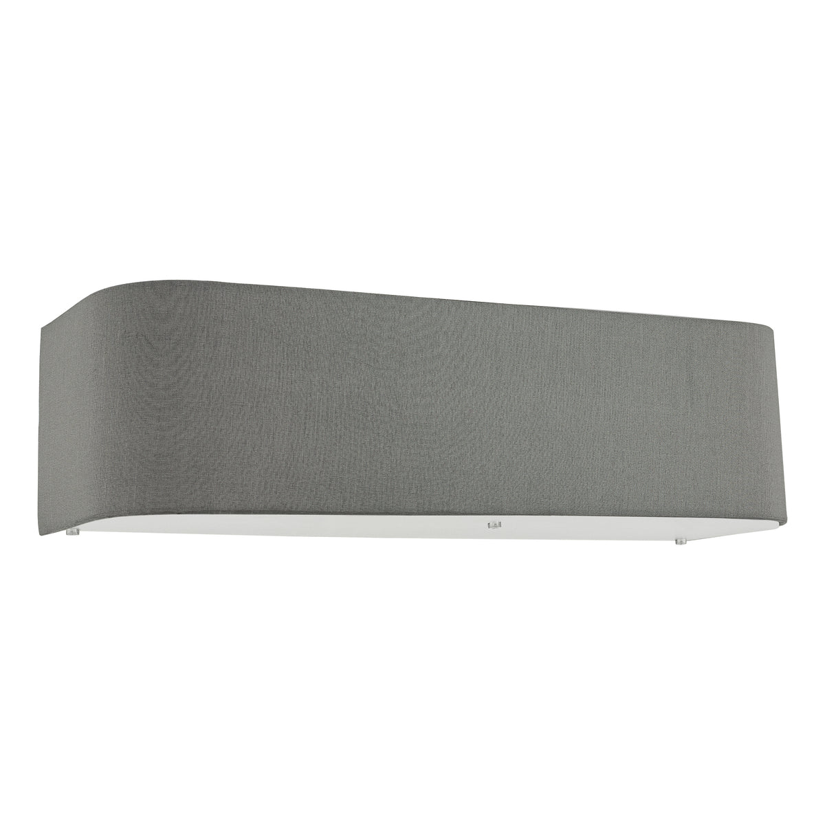 Ronda Wall Light with Slate Grey Faux Silk Shade