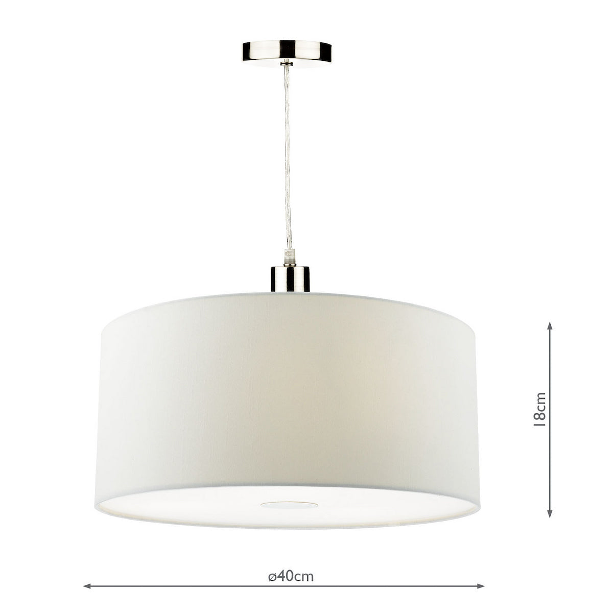 Ronda Small Pendant Shade in White