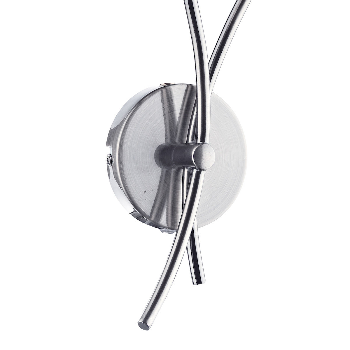 Seattle Double Wall Light in Satin Chrome