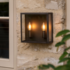Sandford Outdoor Double Box Lantern In Antique Bronze
