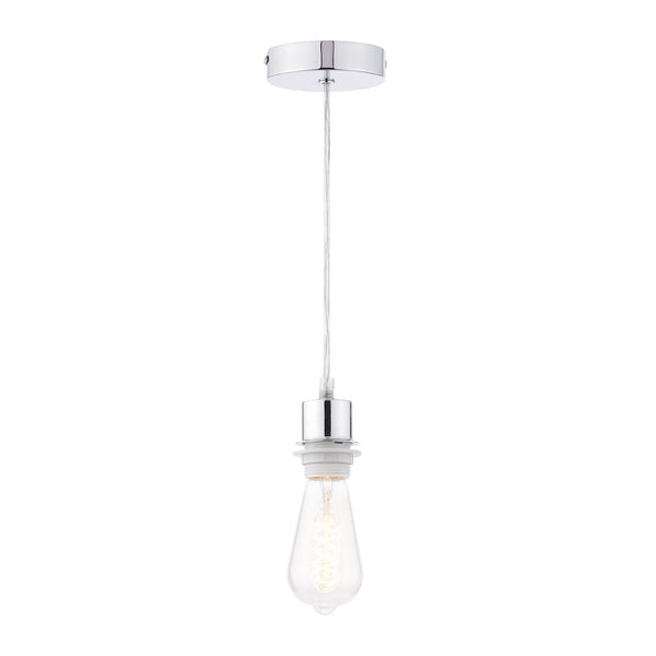 Suspension Kit in Polished Chrome with Clear Cable