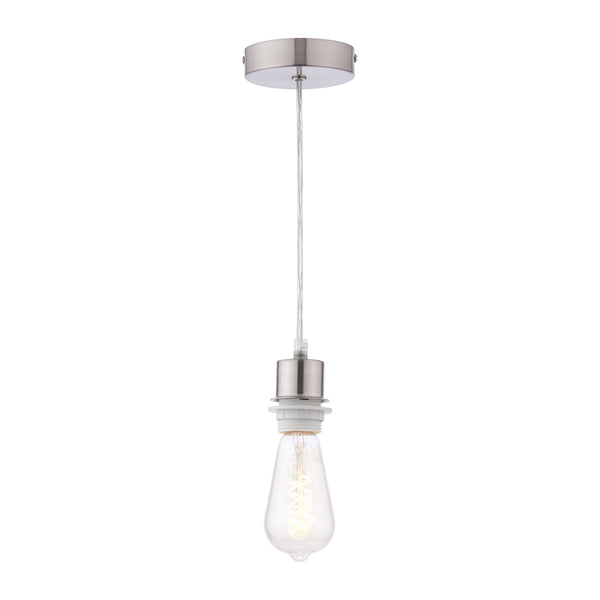 Suspension Kit in Satin Chrome with Clear Cable