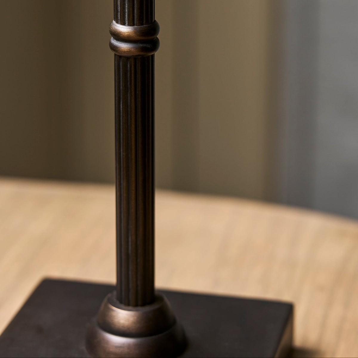 Kelmscot Table Lamp in Antique Bronze
