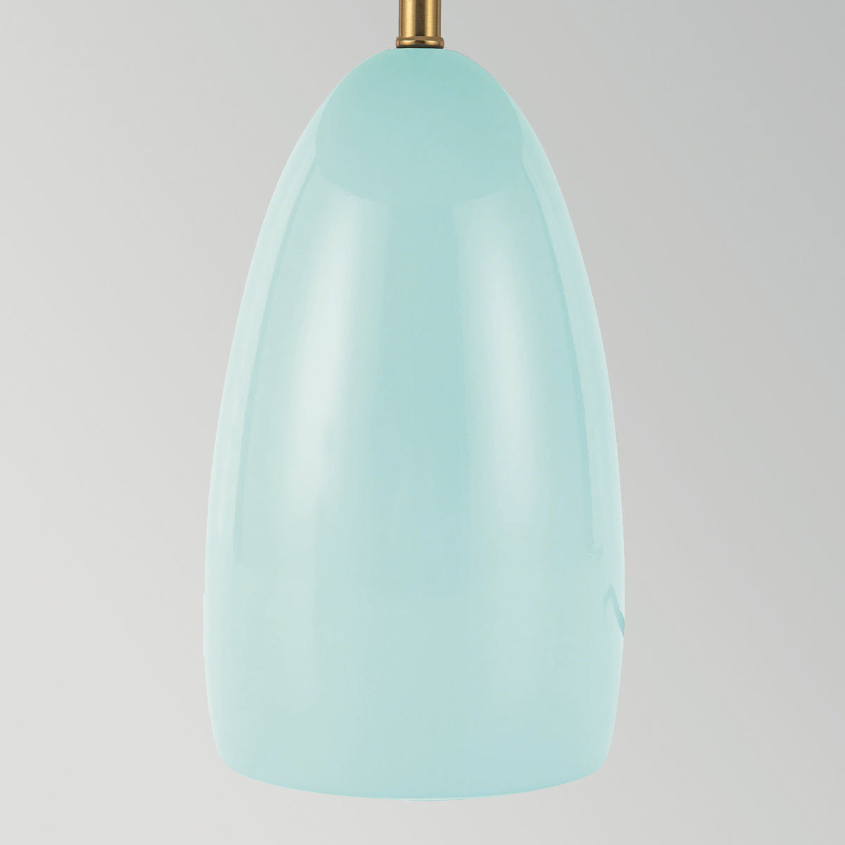 Poppy Dimmable LED Table Lamp in Cerulean Blue