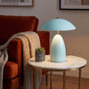 Poppy Dimmable LED Table Lamp in Cerulean Blue