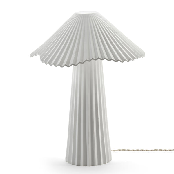 Uala Large Porcelain Table Lamp In White