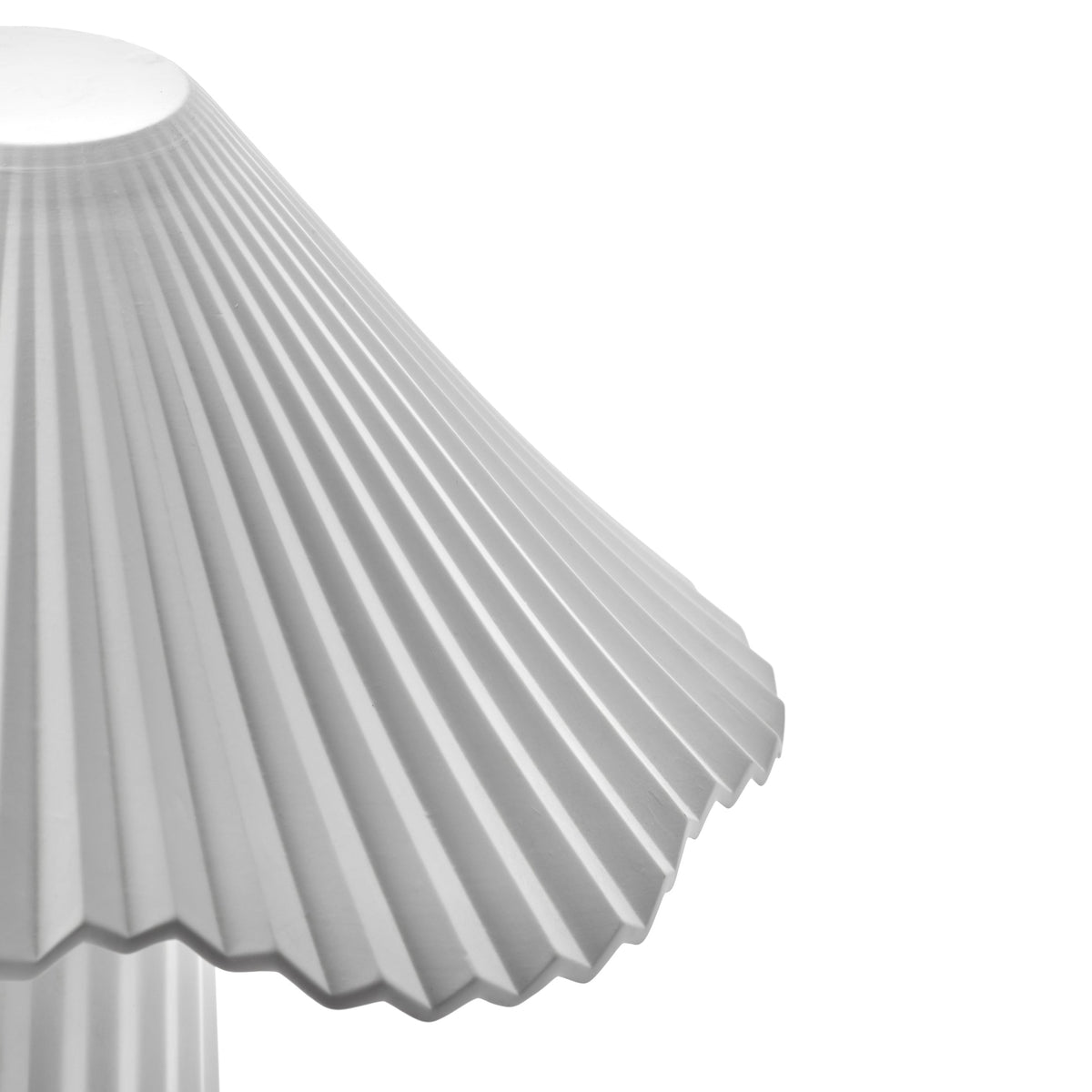 Uala Large Porcelain Table Lamp In White