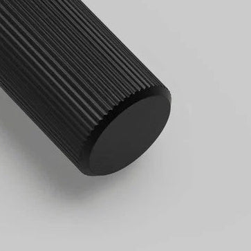 Linear Knurled Dimmer Detail Kit in Black
