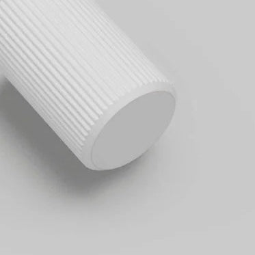 Linear Knurled Dimmer Detail Kit in White