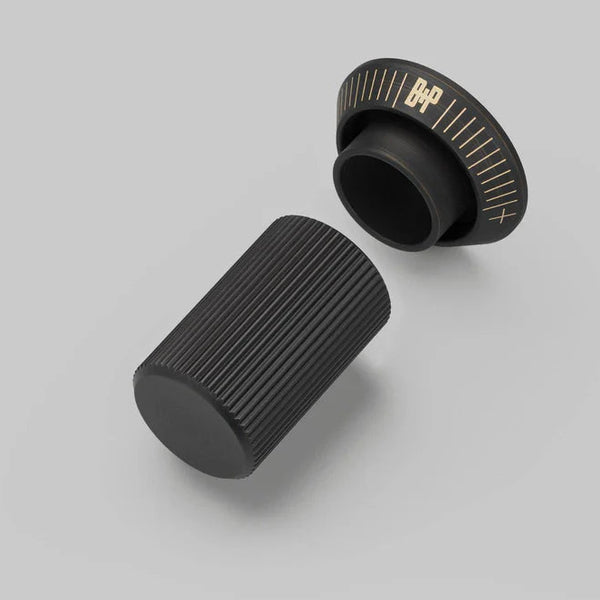Linear Knurled Dimmer Detail Kit in Smoked Bronze