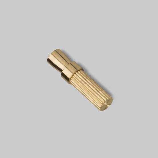 Linear Knurled Toggle Detail Kit in Brass