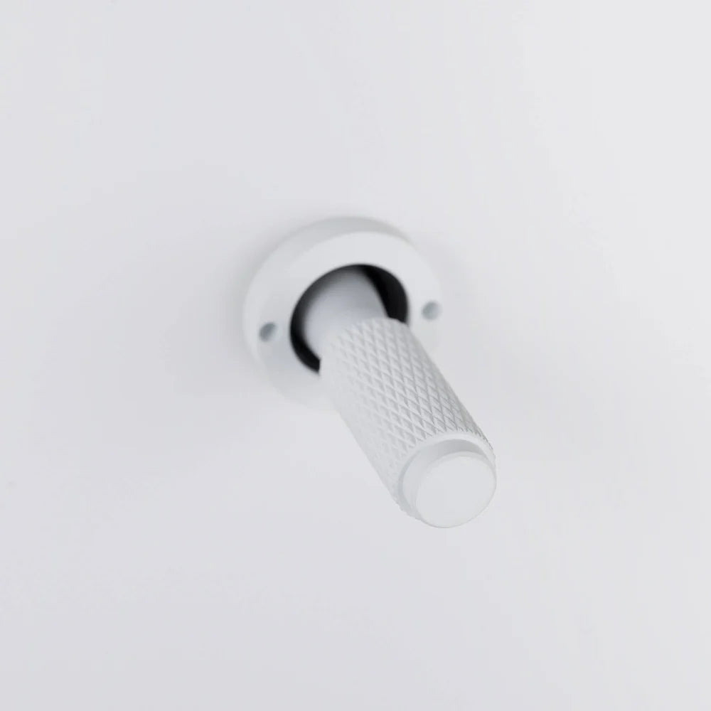 Cross Cut Knurled Toggle Detail Kit in White