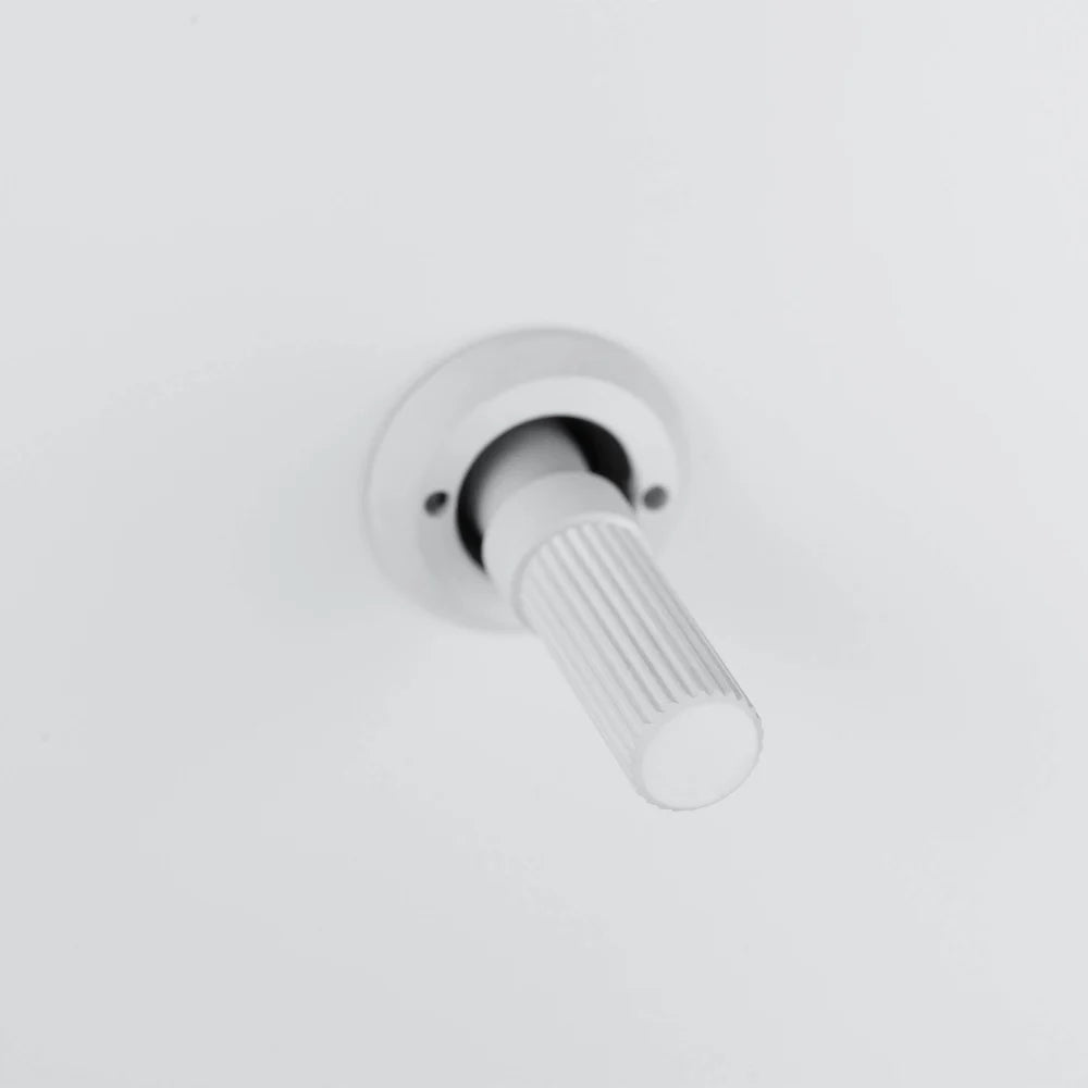 Linear Knurled Toggle Detail Kit in White