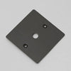 One Gang Wall Plate for 1 Dimmer or Toggle Switch in Smoked Bronze