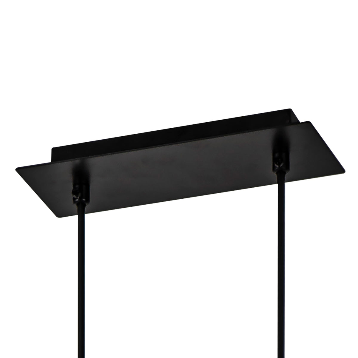 Canto 3 Light Linear Pendant in Graphite Nickel