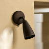 Alkerton Switched Wall Spotlight in Antique Bronze