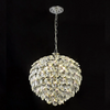 Coniston 6 Light Clear Crystal Pendant Light in Polished Chrome