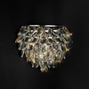 Coniston Small Wall Light in Polished Chrome & Clear Crystal