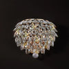 Coniston Large Wall Light in French Gold & Clear Crystal