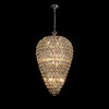 Coniston 16 Light Clear Crystal Acorn Pendant Light in Polished Chrome