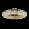 Coniston 15 Light Semi Flush Ring Ceiling Light in Polished Chrome & Clear Crystal