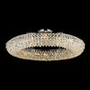Coniston 18 Light Semi Flush Ring Ceiling Light in Polished Chrome & Clear Crystal