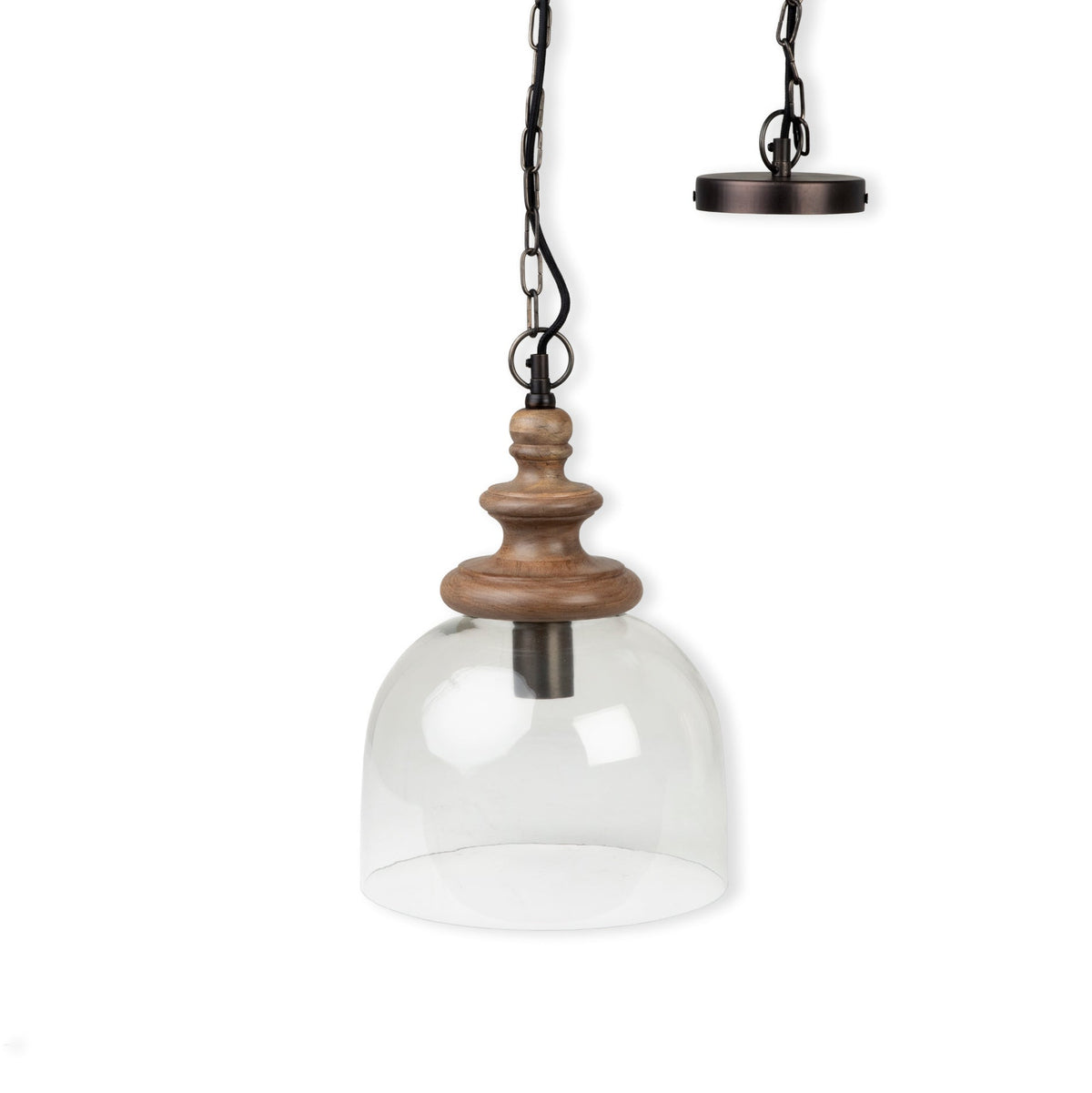 Hardwick Mango Wood Pendant