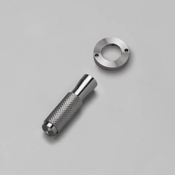 Cross Cut Knurled Toggle Detail Kit in Steel