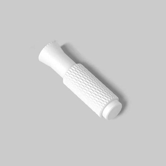 Cross Cut Knurled Toggle Detail Kit in White