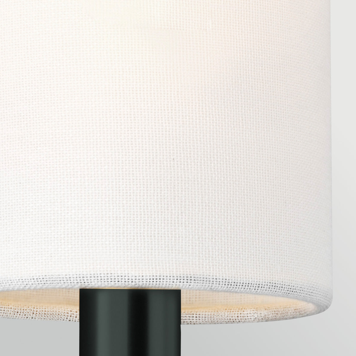 Brianna Twin Arm Wall Light in Black
