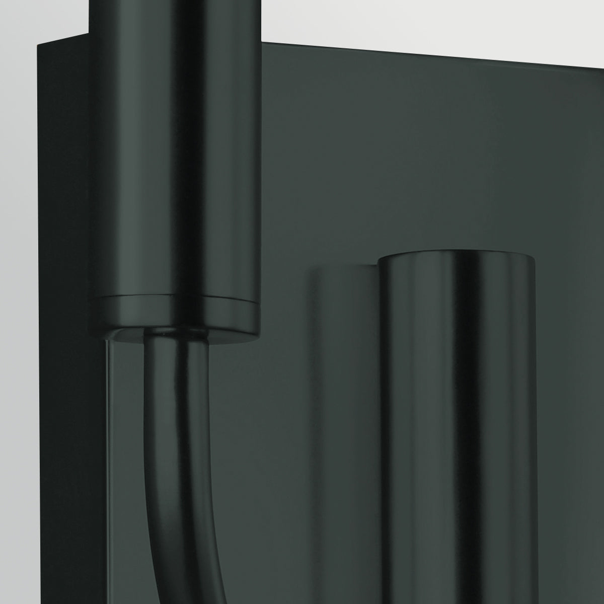Brianna Twin Arm Wall Light in Black