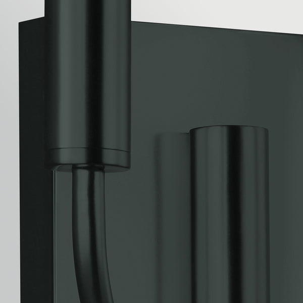 Brianna Twin Arm Wall Light in Black