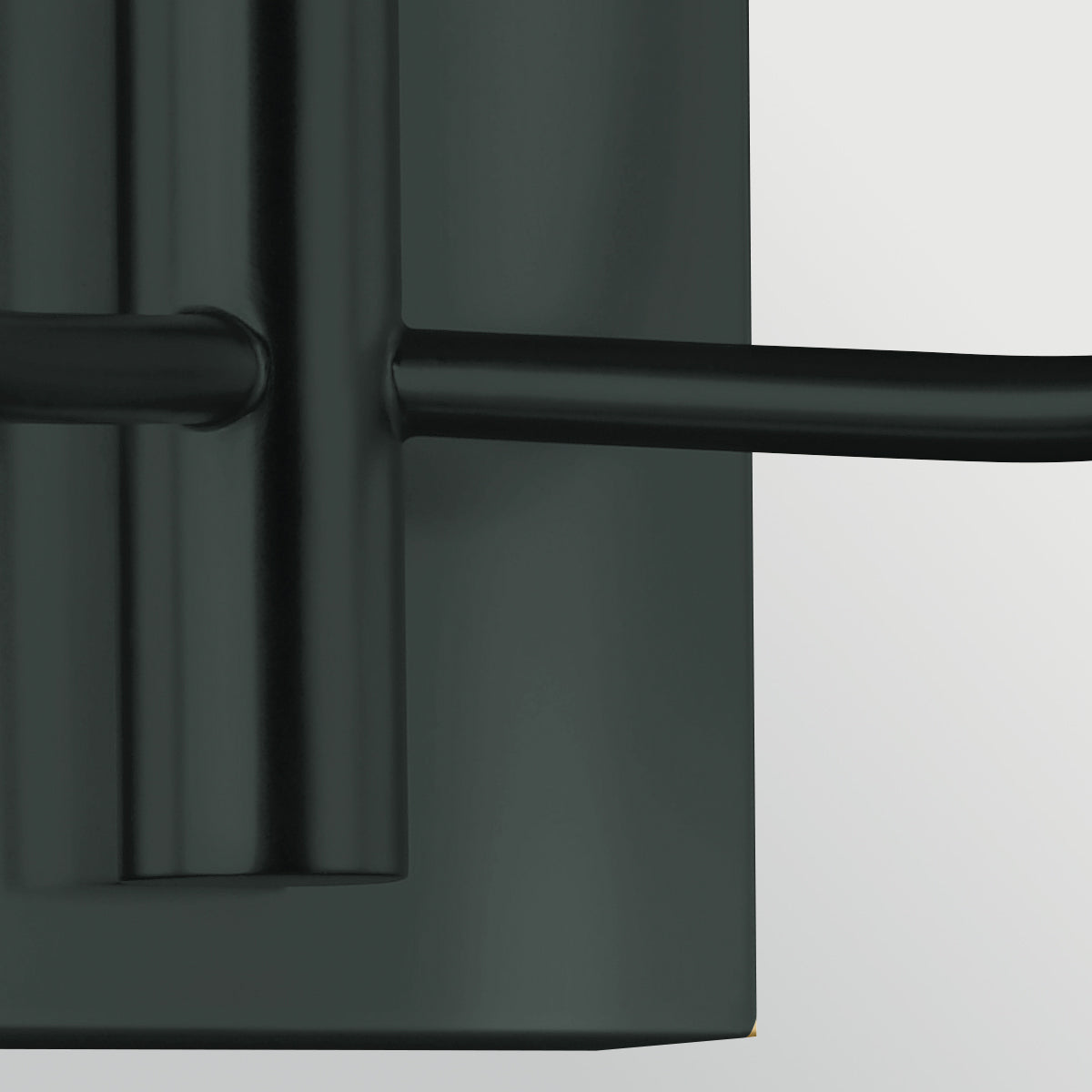 Brianna Twin Arm Wall Light in Black