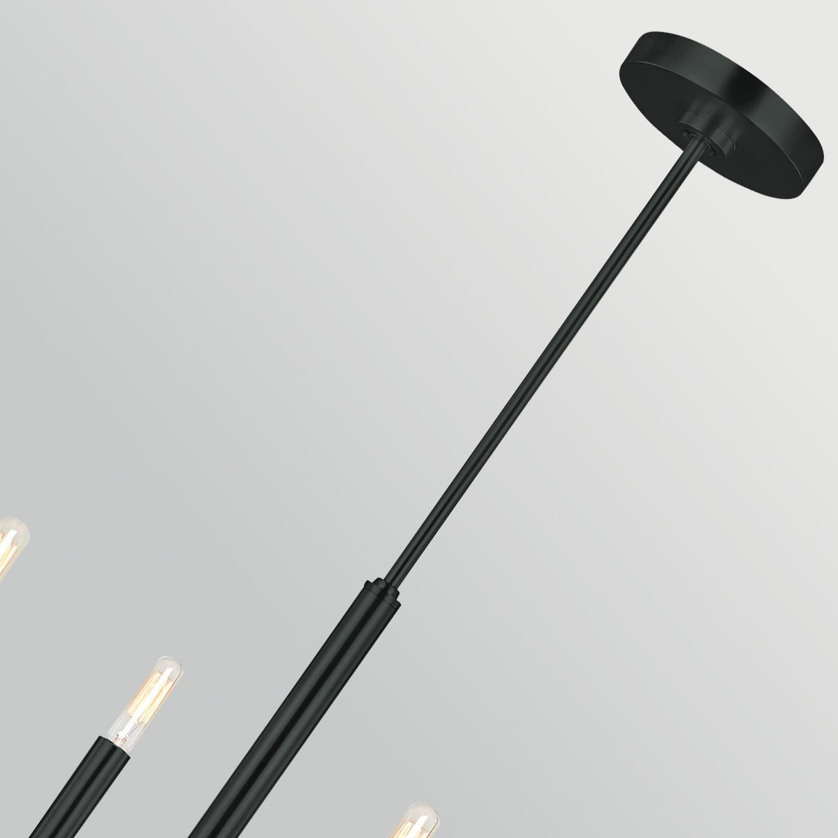 Brianna 6 Light Chandelier in Black